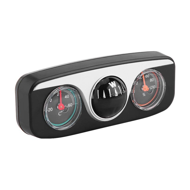 Compass for Car, Dashboard Mount Compass, 3-in-1 Navigation Compass for