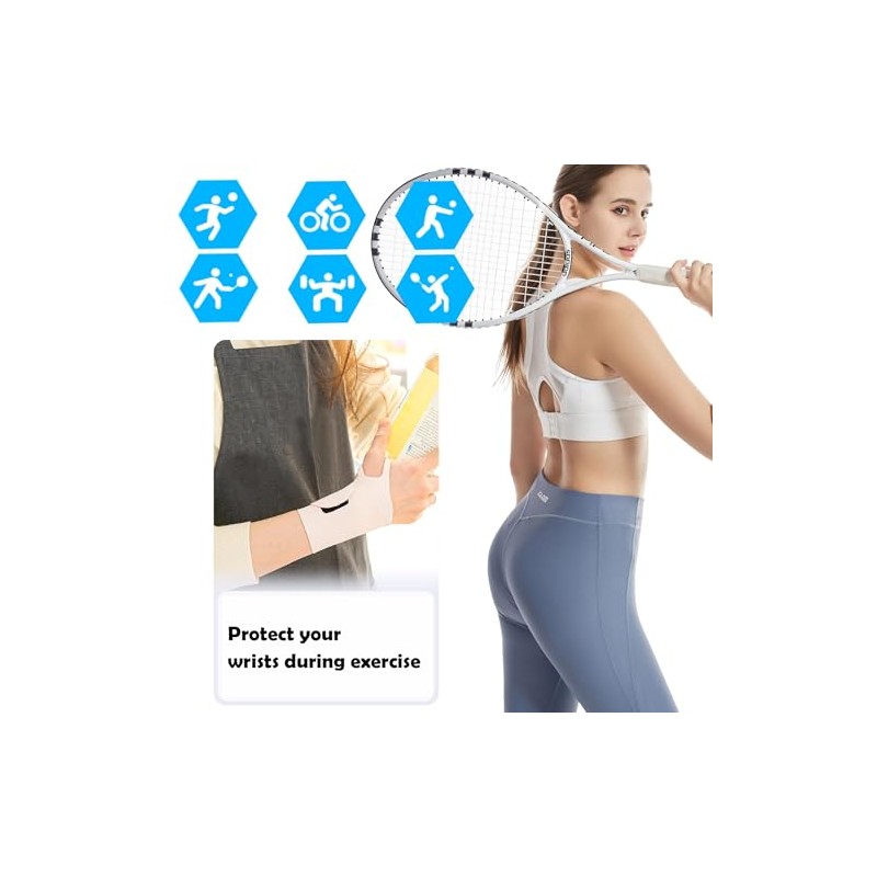 Mu?equera T?nel Carpiano 2 Pack | El?stica Ultrafina para Desgarro