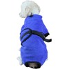 PETTOM Soft Microfiber Pet Dog Bathrobe Robe, Super Absorbent Dog