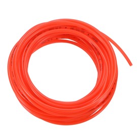 sourcing map Pneumatic Tubing Pipe Pu Hose 4mm OD x 2.5mm ID 10 Meters(32.8 FT) Air Compressor PU Polyurethane Line Hose Tube for Air Compressor Water Fluid Transfer, Red