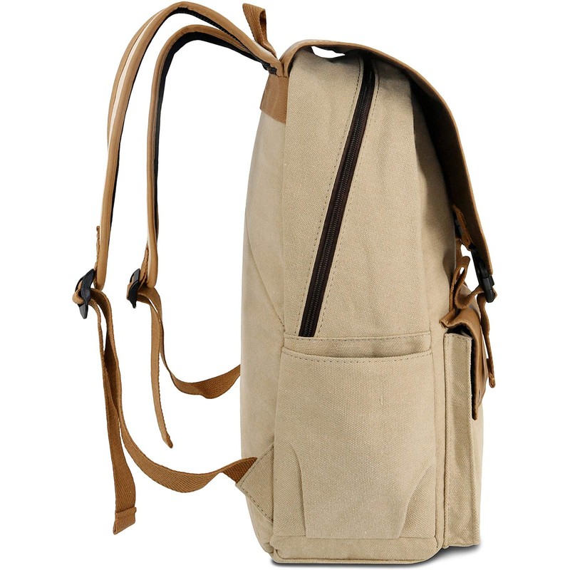 Roffatide Anime Backpack Canvas School Bag Laptop Backpacks Printed Flap