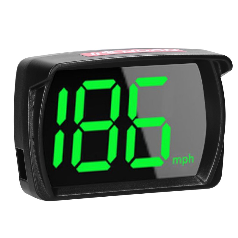 KKNOON Car Headup Display KM/H MPH GPS Digital Speedometer with
