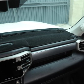 klend-cartrim Dash Mats Shade Protective Pad Balck Dashboard Cover For Toyota Tundra 2022-2025