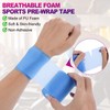 PATIKIL 12 Pack Foam Sports Pre-Wrap Athletic Tape Sports Elastic