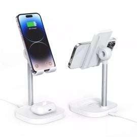 Esoulk 15W 2-in-1 Wireless Charging Mount Stand