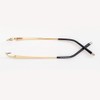 QYAJS 1 Pair Metal Frame Arms Rimless Glasses Legs and