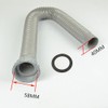 Kitchen Sink Drain Pipe 100cm PP + PVC Flexible Drain