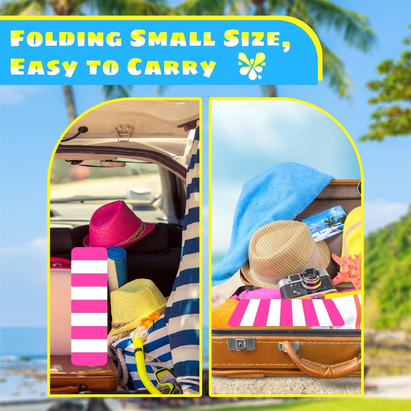 Meegoo Floaties for Adults, 2 Pack Pool Hammock Chair with