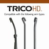 TRICO 24 Inch 67 Series Heavy Duty Black Wide Saddle
