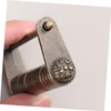 OSALADI Door Lock Keyless Combination Lock English Letter Patterns Retro