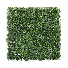 ECOOPTS 20" x 20" Artificial Ivy Fence Greenery Panel Boxwood Privacy Fence Ivy Screen Decoration for Home Backyard Patio Indoor Outdoor (#0202 Boxwood, 22 Pieces)