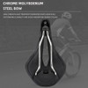 Comphic Bicycle Saddle Honeycomb Black 3D Saddle Breathable Cushion 3D