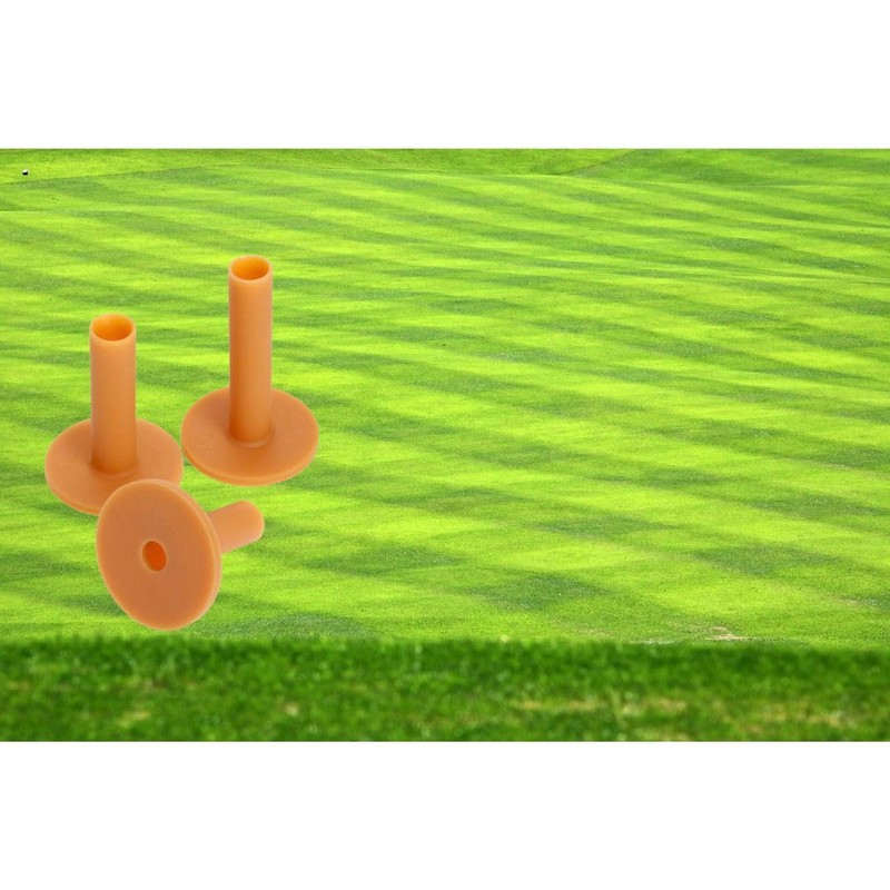 VIEAURA Rubber Golf Tees (Set of 8 with Large Storage