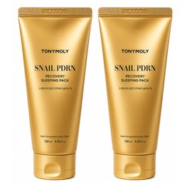 Tony Moly Snail PDN Recovery Sleeping Pack (120mlx2) / 토니모리 스네일 피디알엔 리커버리 슬리핑 팩(120mlx2개)
