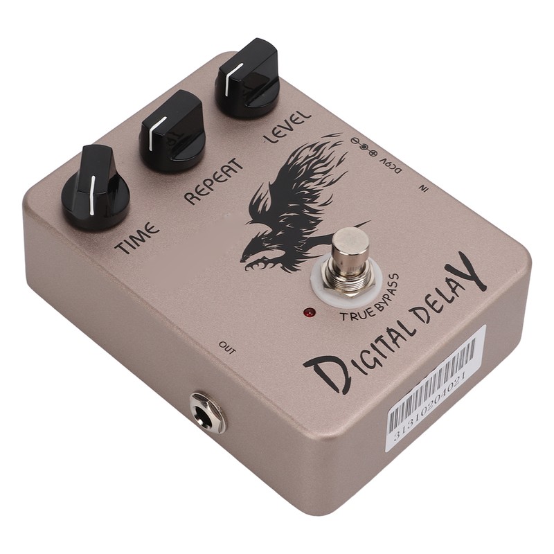Digital Delay Effect Pedal Electric Guitar Pedals with True Bypass