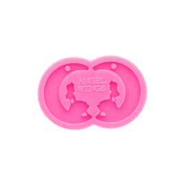 Super Glossy Moon Fairy Style Silicone Mold Women Girl DIY Earring Necklace Keychain Pendant Molds Epoxy Resin Craft Silicone Molds Clay Mould