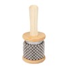 Wooden Hand Shaker Cabasa Percussion Instrument Small Size for Student