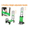 LoJok TECSPACE 2 in 1 Folding Hand Truck, 400 LBS