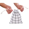 Amoyie 3 pcs Drawstring Storage Bag Set for Cosmetic Travel