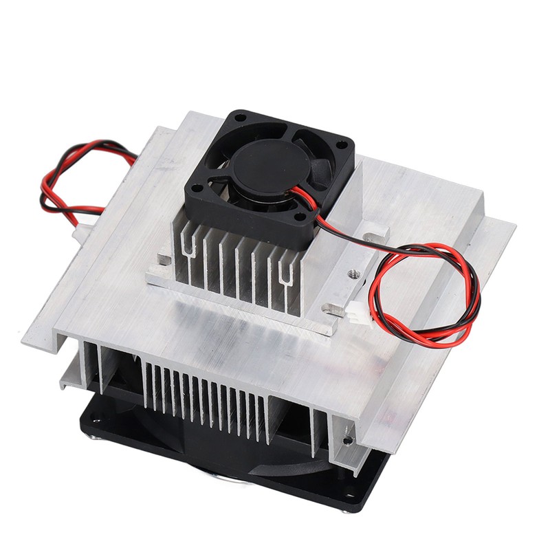 Refrigeration Cooler Dual Core Cooling Fan System Set Kit for