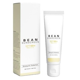 SPF50+ PA++++ Bean Sunscreen – High Protection Face & Body, Lightweight & Non-Greasy, 50ml (1.69 fl.oz)