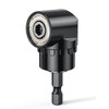 Angle Drill Attachment, Angle Screwdriver 105° Attachment Adapter with 1/4