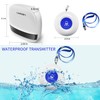 LIOTOIN Wireless Caregiver Pager Elderly Alarm Call Button Personal Alarm