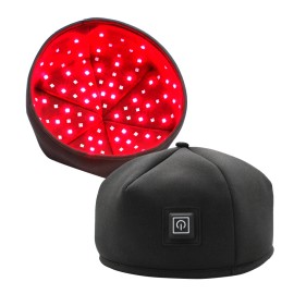 LED Cap, Get Thicker, Fuller Hair and Restore Your Hairlinecolor: Gray, power supply mode: Plug-in