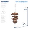 Pervue Pet Products Naturals Physical & Mental Brownie Snack Bird