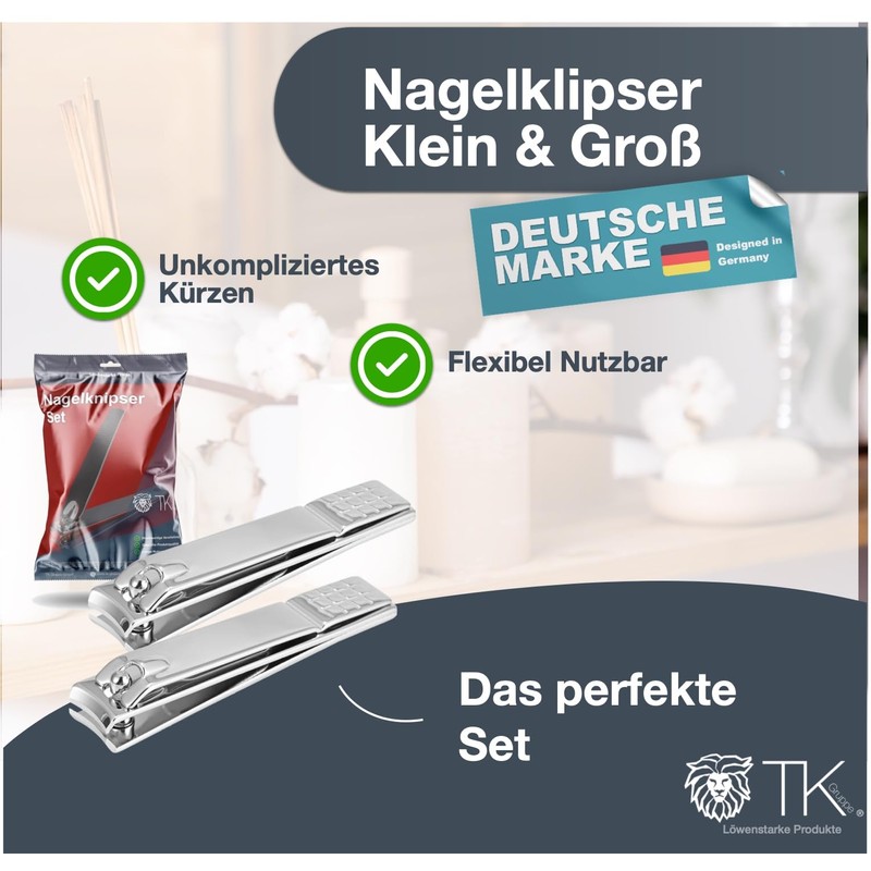 2 x Nail Clippers - Nail Clippers & Clippers -