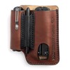 Made in USA Leather EDC Pouch | Leather Multitool Sheath/Holster