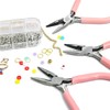 CXINCFBFUSH Craft Pliers Set of 3 Handmade Making Beads Tools