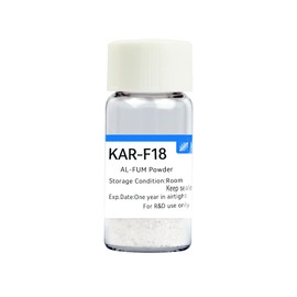 Metal Organic Frameworks MOFs Fumaric Acid-MOF White Powder KAR-F18 Less 20 μm Ideal for adsorption, Gas Storage, Separation, and Catalysis CAS 1370461-06-5 (1 Gram)