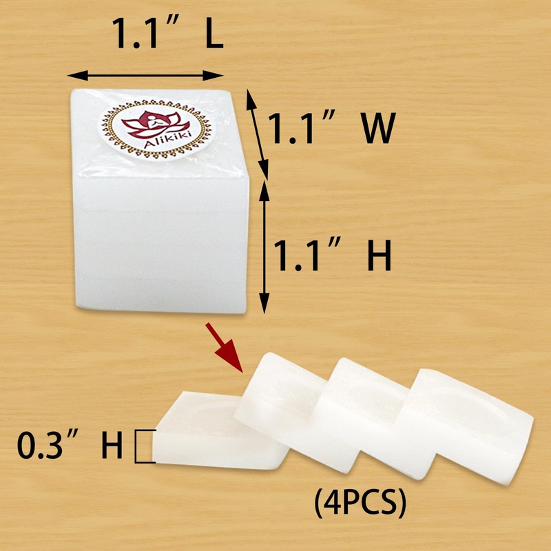 300G 64-Tablets Pure Camphor Blocks - 100% Natural Camphor Cubes