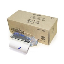 Sony Black & White Thermal Paper, Standard Density, 10 rolls/bx