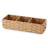 Toilet Tank Topper Paper Basket Multiuse Hand Woven Plastic Wicker
