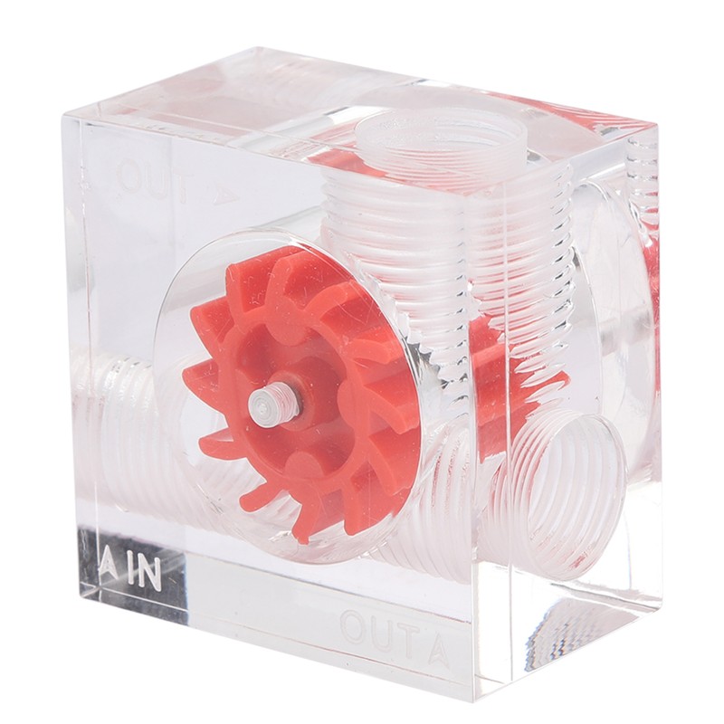 Computer Water Cooling Thermometer Flowmeter Set for Tubes / Connectors