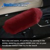 2PCS Plush Car Gear Shift Knob Cover & Handbrake Cover,