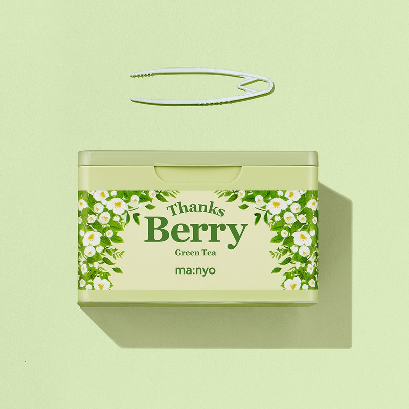 Manyo Factory Thanks Berry Green Tea Mask Sheet 30 Sheets