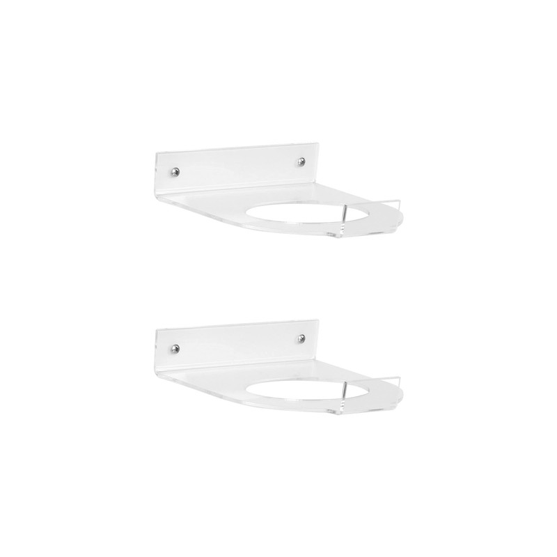 2 Pcs Football Display Stand Clear Football Holders for Display