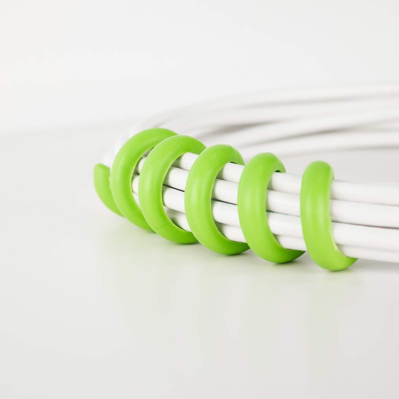 CABLE CANDY Snake - 2 Pack Reusable Cable Bundler Cable
