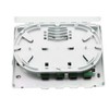GINTOOYUN Fiber Optical Terminal Junction Box，4-Port Fiber Panel Box Desktop