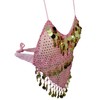 Women's Belly Dance Costume Set Indian Dance Performances Outfit, pink
