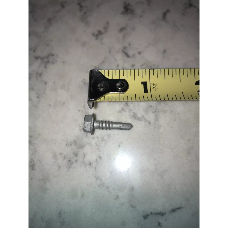 Teks #10x 3/4" GALVANIZED SELF DRILL Sheet Metal Screw Hex