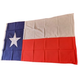 NWFlags Texas State Flag 5ft x 3ft 75d Premium Polyester Suitable For Flagpoles | Strong Polyester 5x3 foot material Texan flag with Eyelets