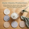 LUUTUUORA 6 Pcs Trivets Set for Hot Dishes, Heat Resistant