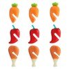 Opexicos 9Pcs Splash-Proof Pot Lid Holder Silicone Heat-Resistant Overflow-Proof Plug