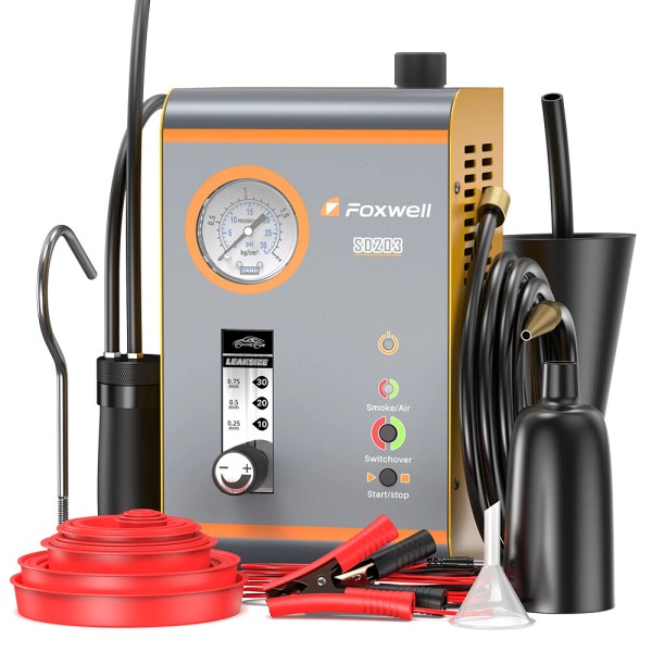 FOXWELL SD203 12V EVAP Smoke Machine Fuel Pipe System Leak