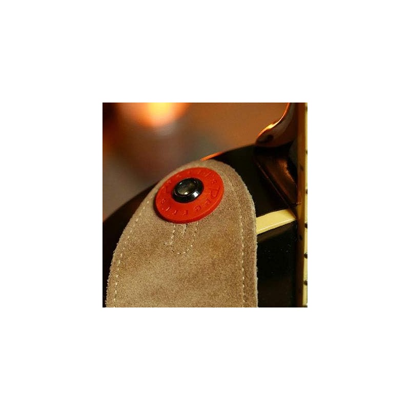 Perry's Guitar Strap Perri's Strap Lock (SLK-7218 RED)