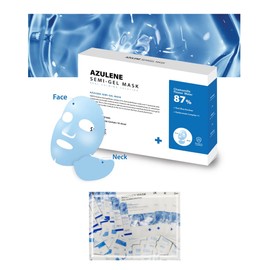 Sande Santé Azulene Semi-Gel Mask 10 Sheets 1 Box Neck Mask Dr. Santé / 상떼 아줄렌 세미겔 마스크 10매 1BOX 넥마스크 닥터상떼